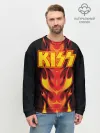 Мужской свитшот базовый / Kiss