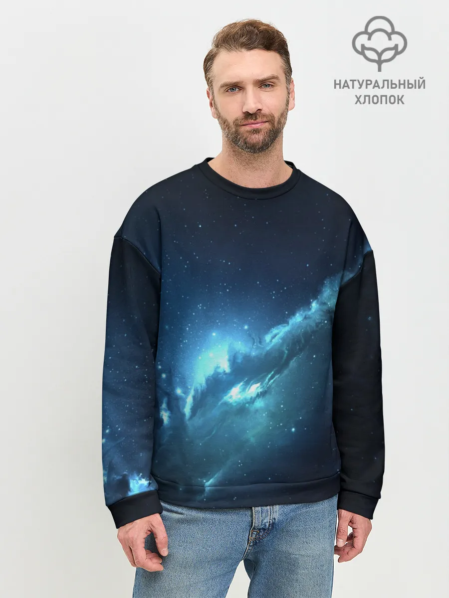 Мужской свитшот базовый / ATLANTIS NEBULA