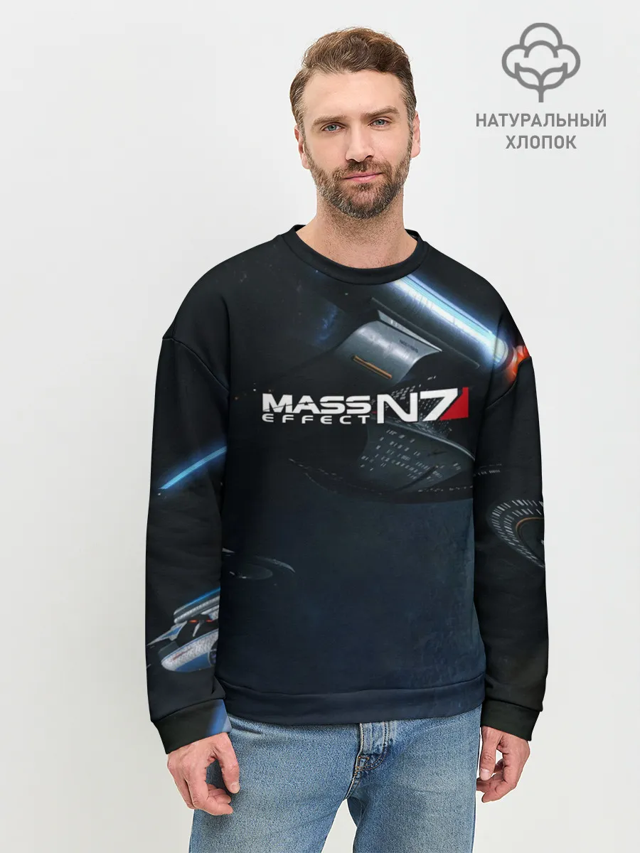 Мужской свитшот базовый / MASS EFFECT N7