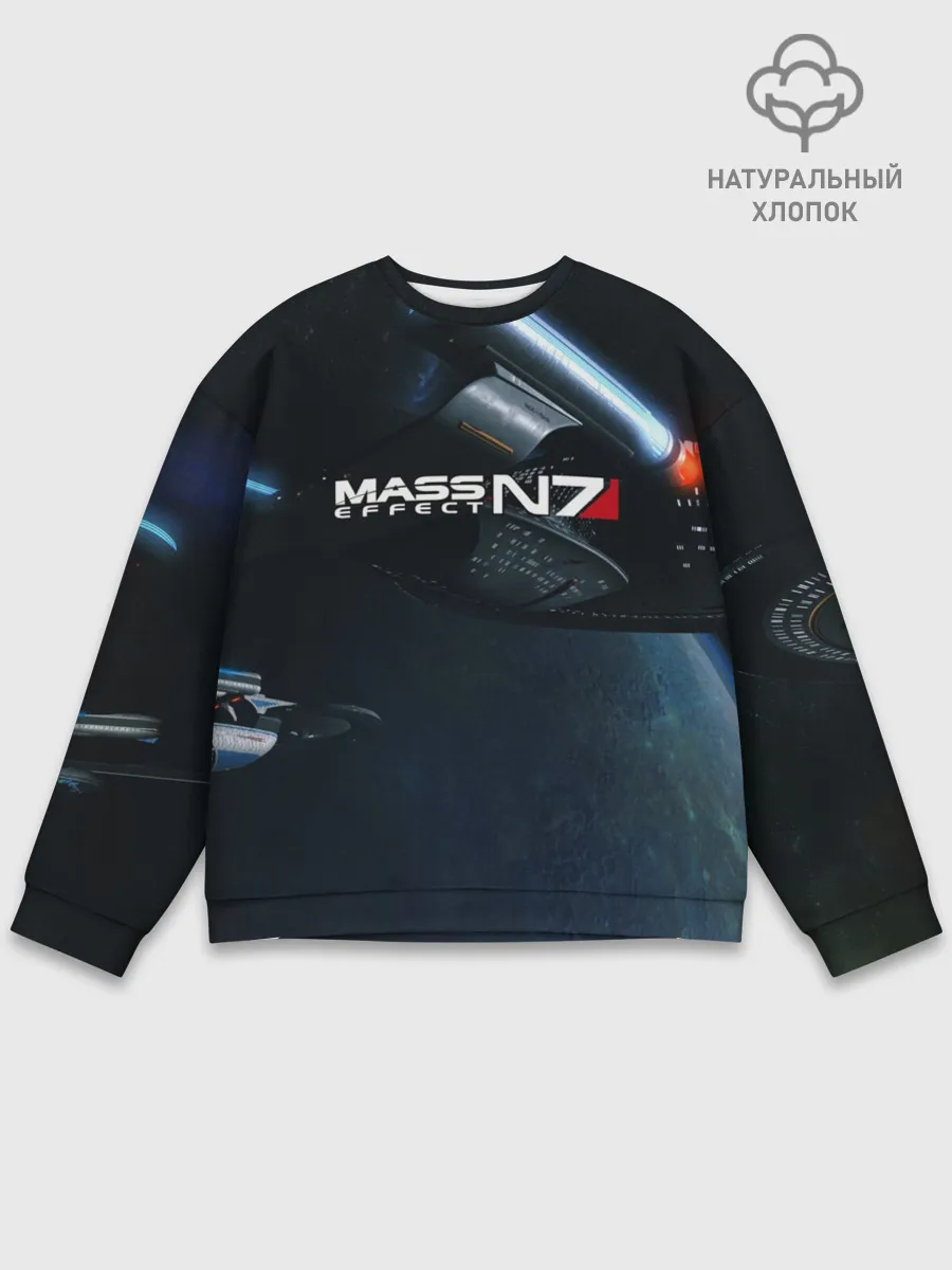 Мужской свитшот базовый / MASS EFFECT N7