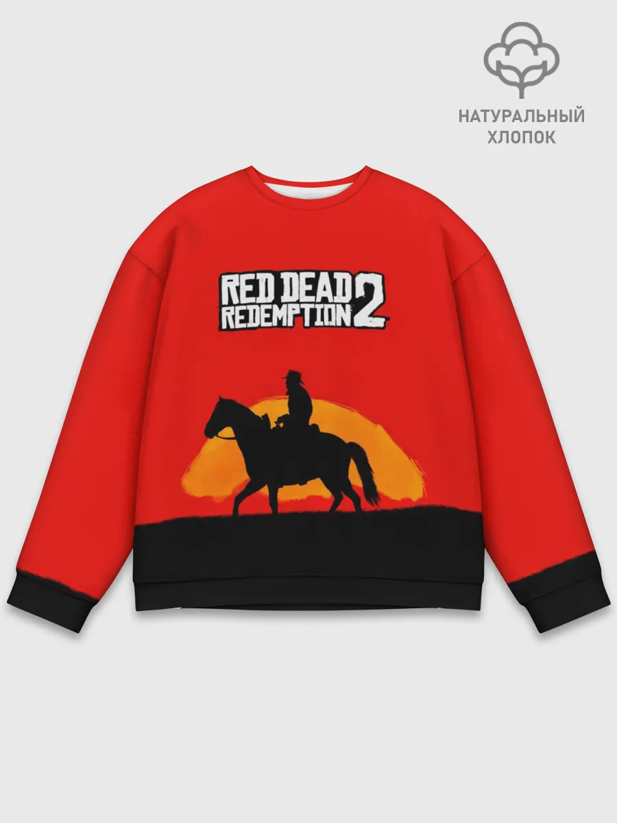 Мужской свитшот базовый / Red Dead Redemption 2