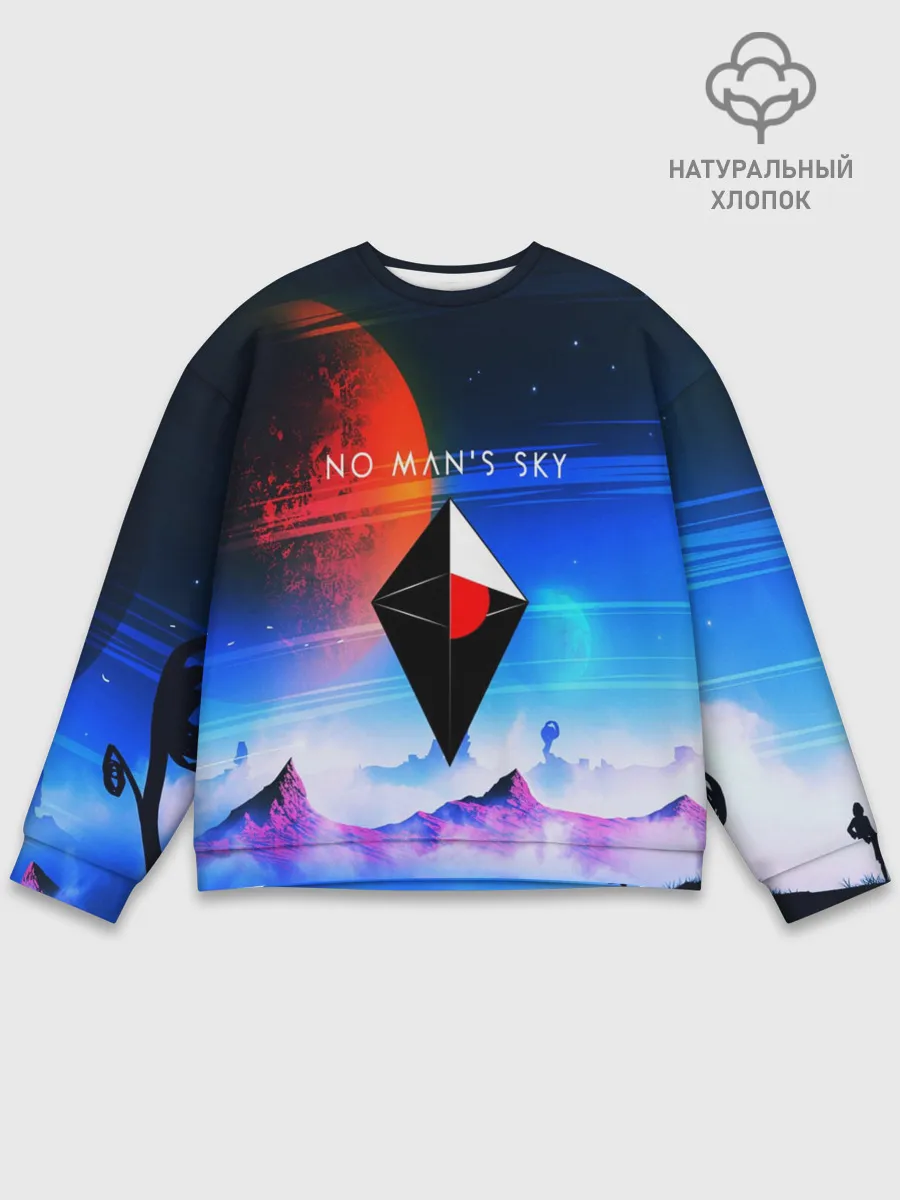 Мужской свитшот базовый / NO MANS SKY