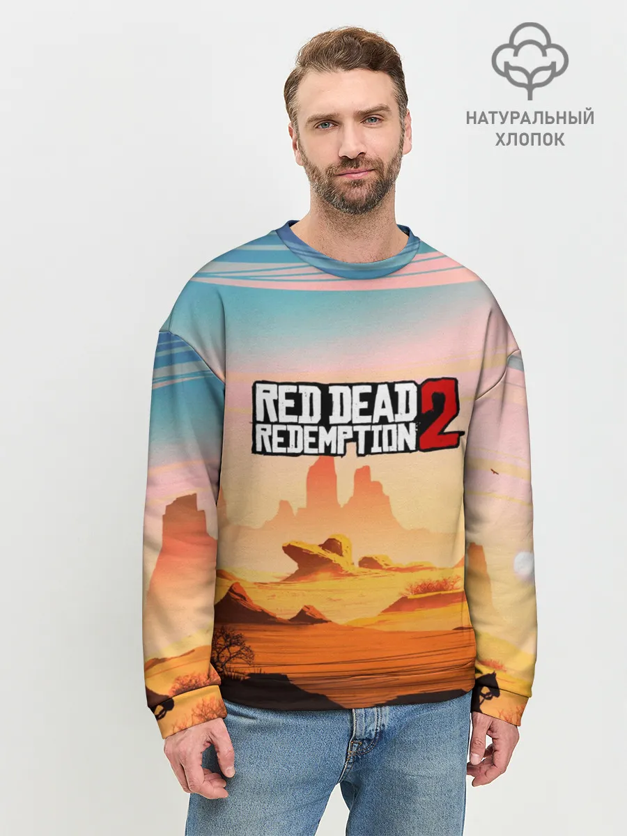 Мужской свитшот базовый / Red Dead Redemption