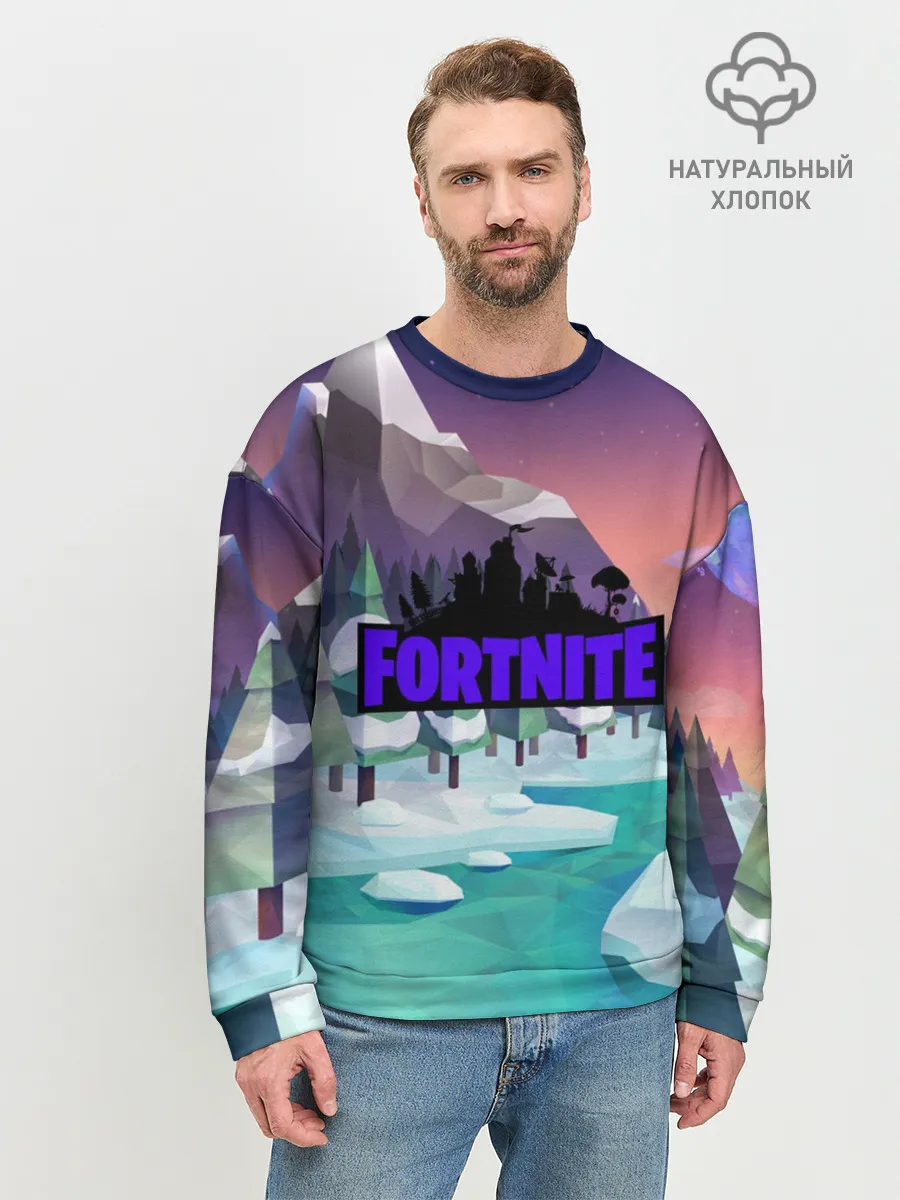 Мужской свитшот базовый / fortnite
