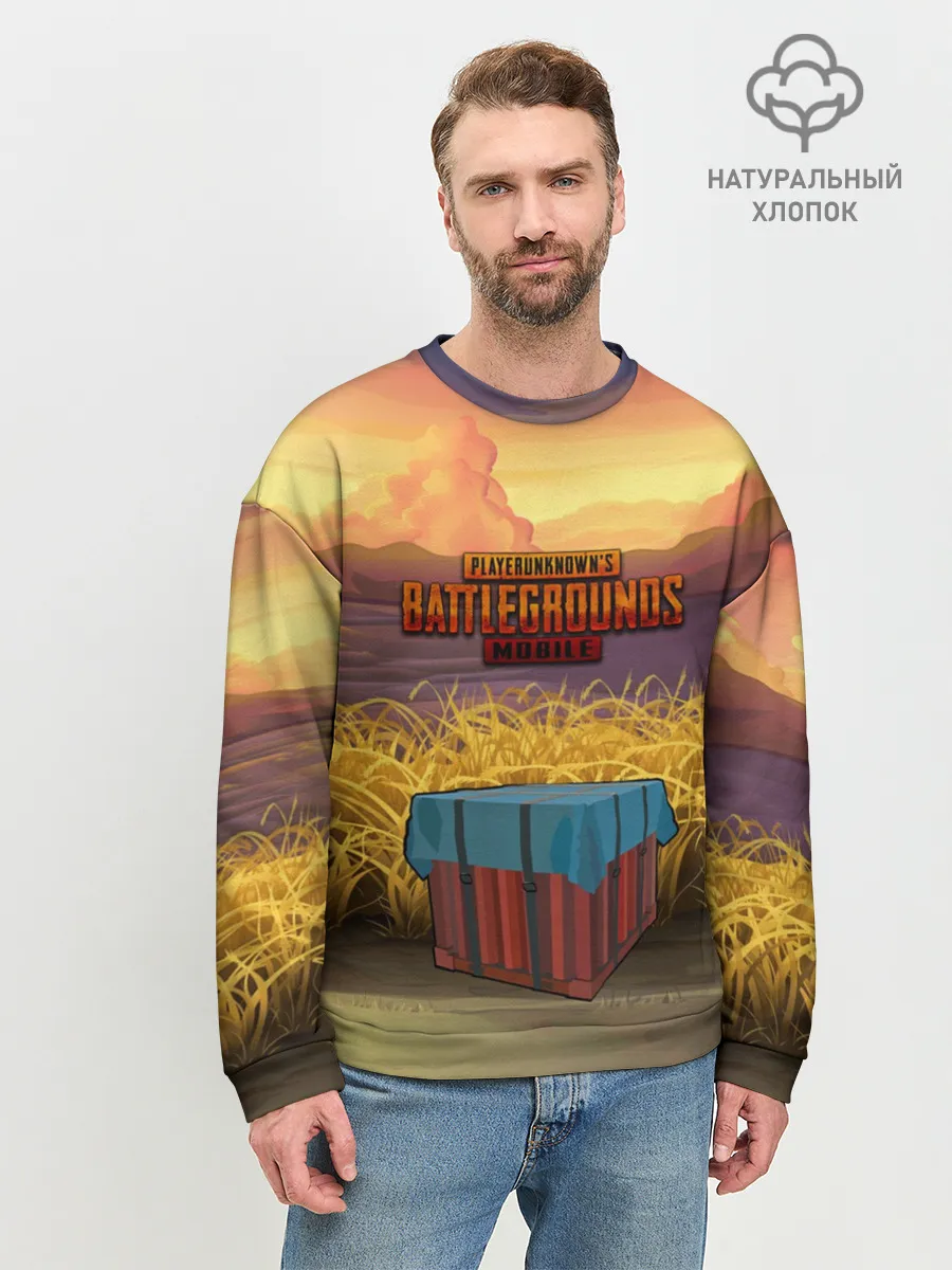 Мужской свитшот базовый / PUBG MOBILE