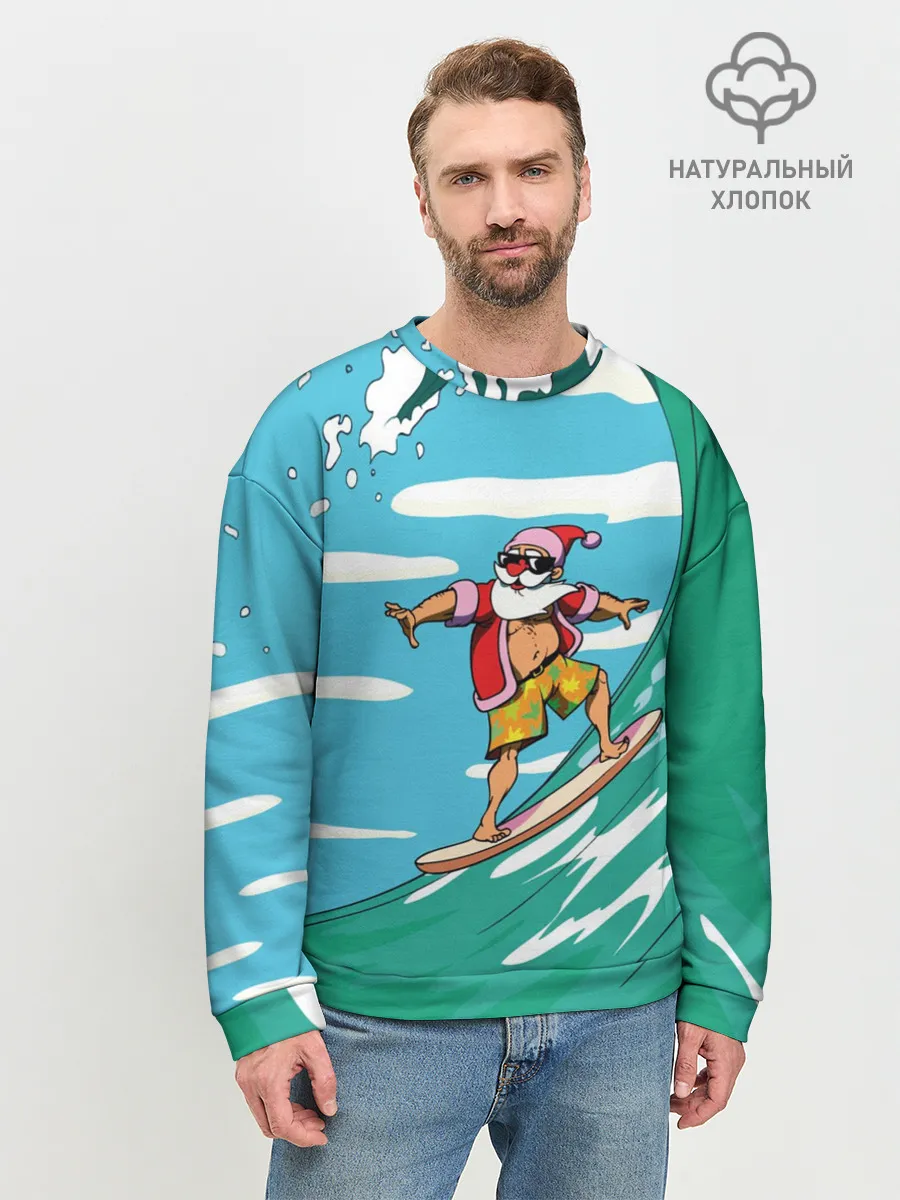 Мужской свитшот базовый / Cool Santa