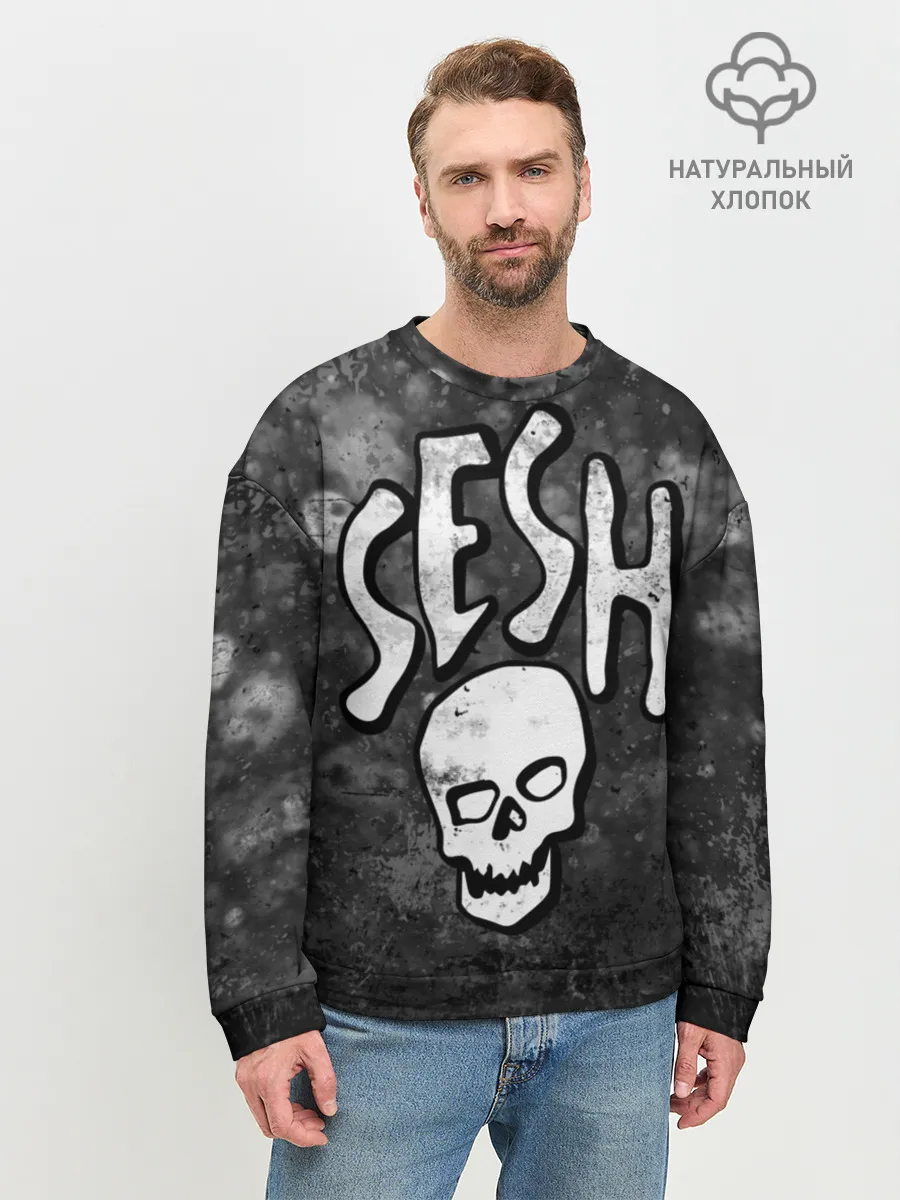 Мужской свитшот базовый / SESH Team