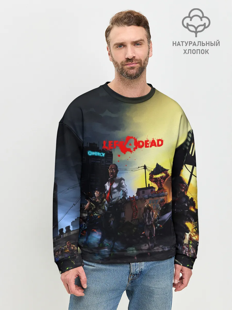 Мужской свитшот базовый / LEFT 4 DEAD