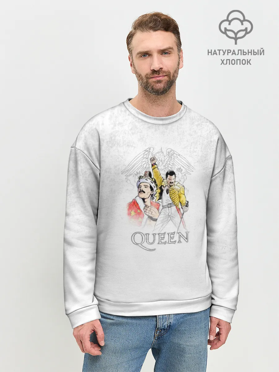 Мужской свитшот базовый / Queen