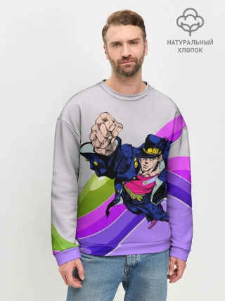 Мужской свитшот базовый / Jojo Jotaro