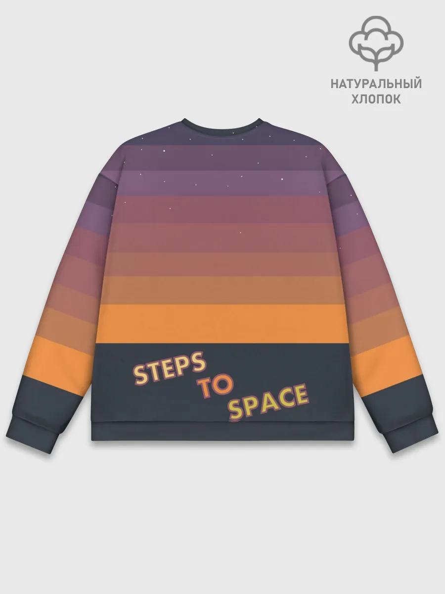 Мужской свитшот базовый / STEPS TO SPACE