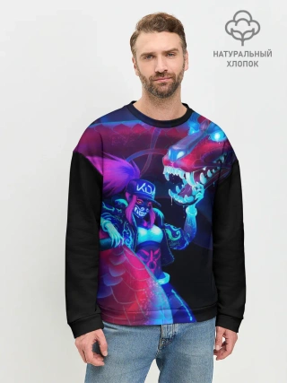 Мужской свитшот базовый / Akali. KDA