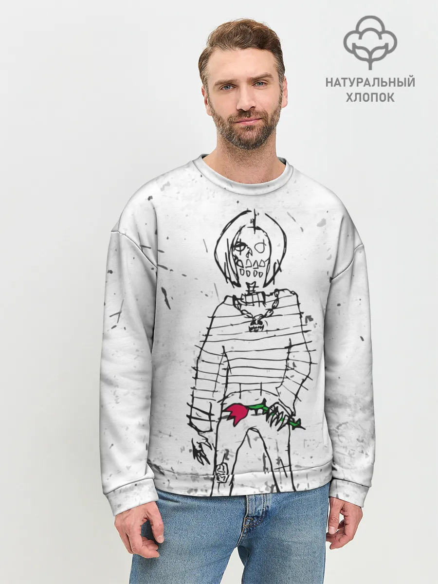 Мужской свитшот базовый / Lizer - Blessed