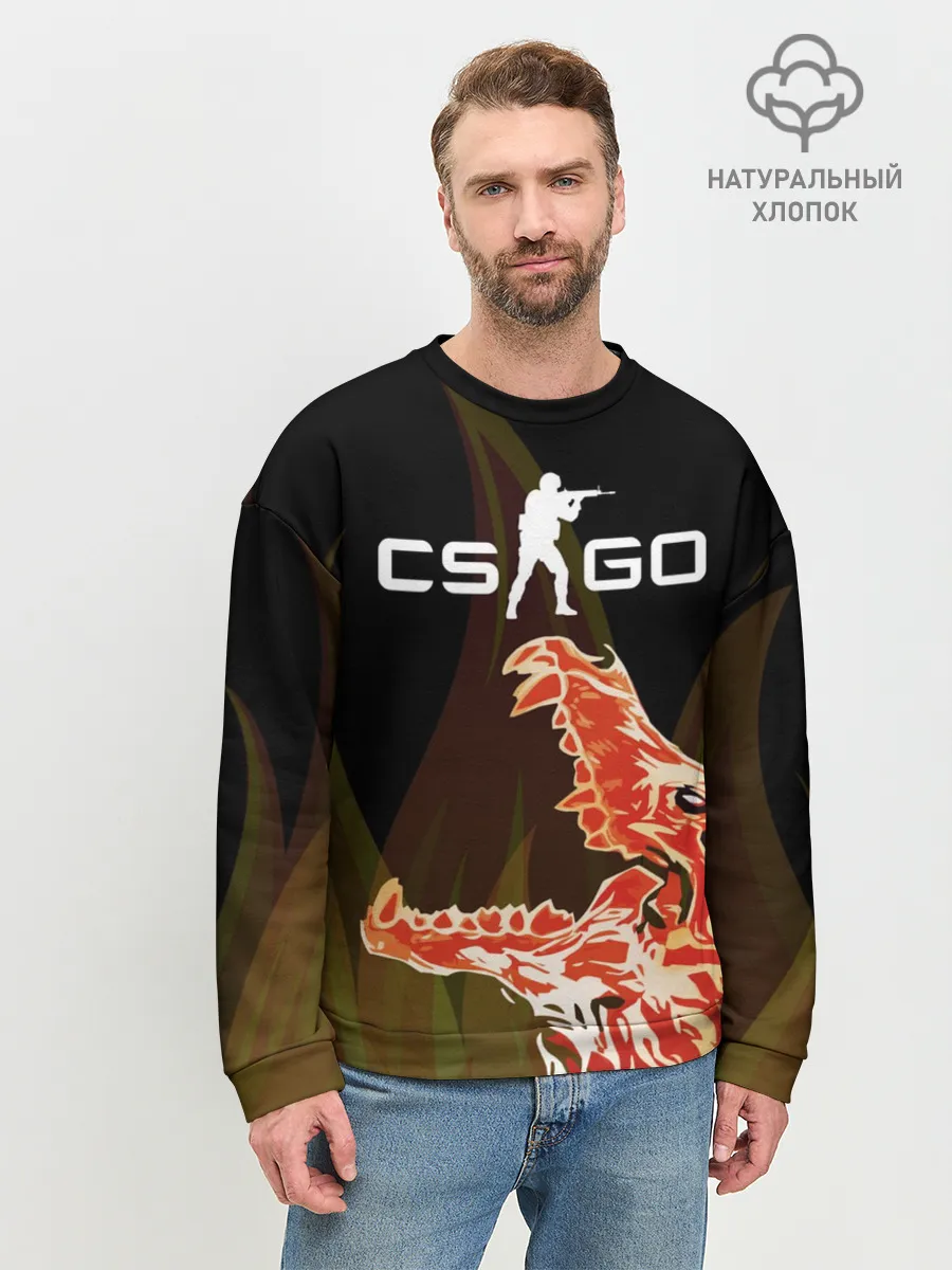 Мужской свитшот базовый / CS:GO - Howl