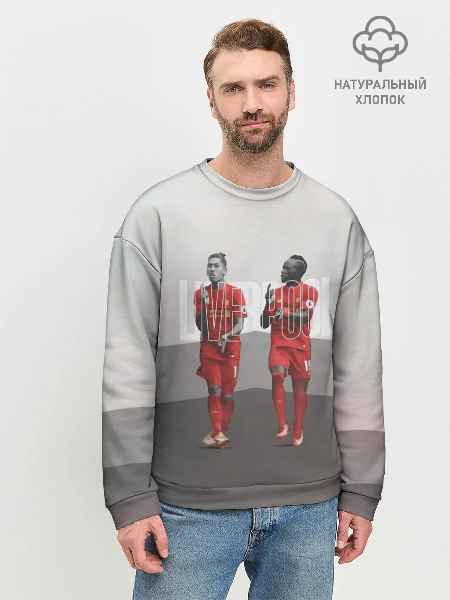 Мужской свитшот базовый / Liverpool