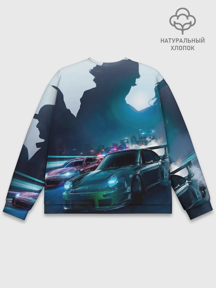 Мужской свитшот базовый / Need for Speed