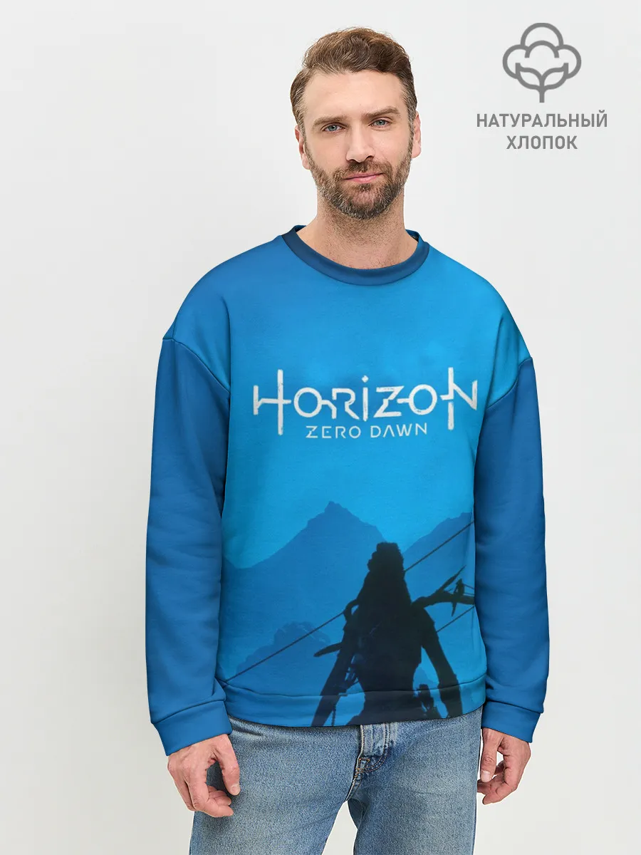 Мужской свитшот базовый / HORIZON ZERO DAWN