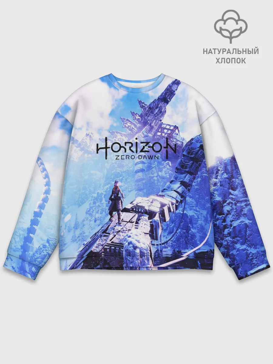 Мужской свитшот базовый / Horizon Zero Dawn