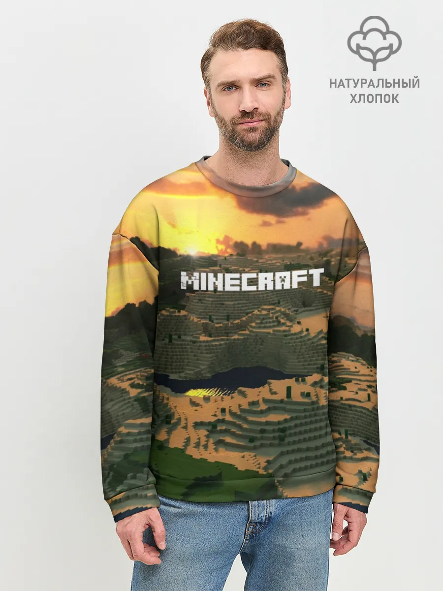 Мужской свитшот базовый / MINECRAFT