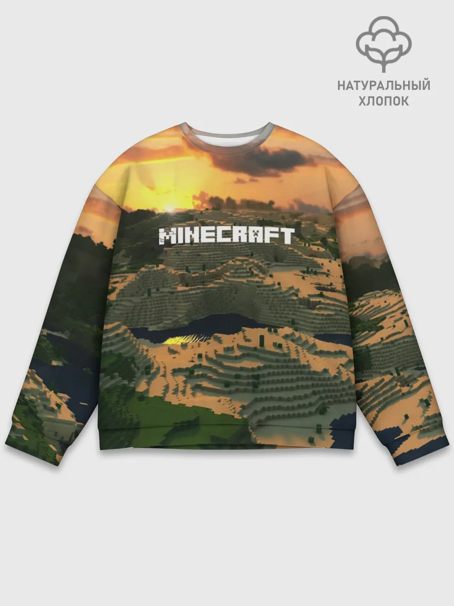 Мужской свитшот базовый / MINECRAFT