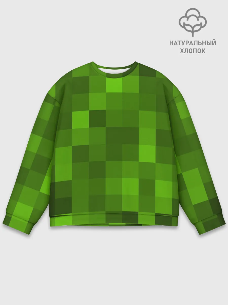 Мужской свитшот базовый / Minecraft