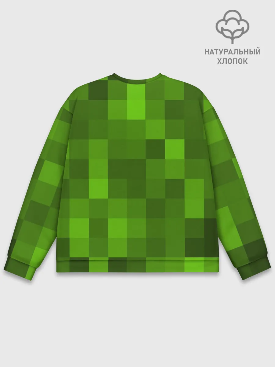 Мужской свитшот базовый / Minecraft