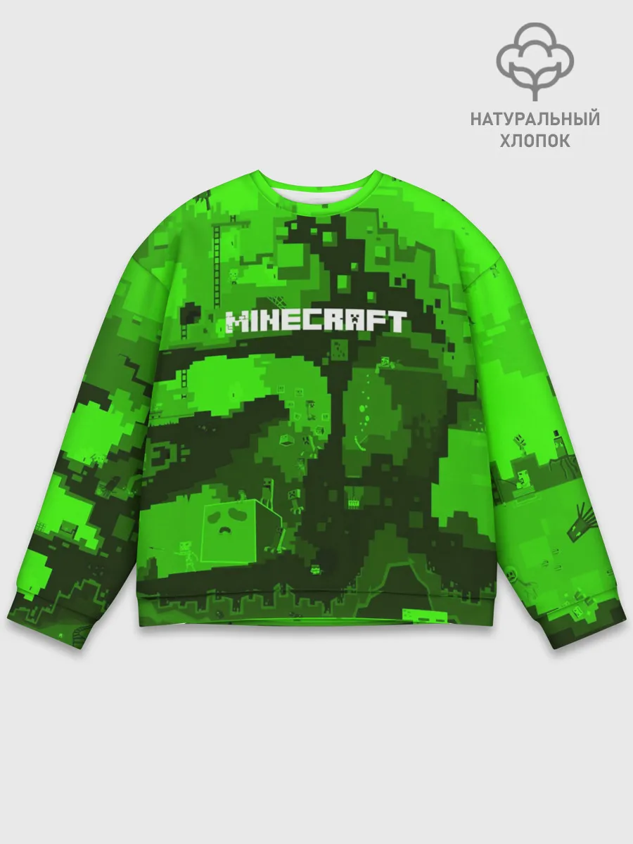 Мужской свитшот базовый / MINECRAFT