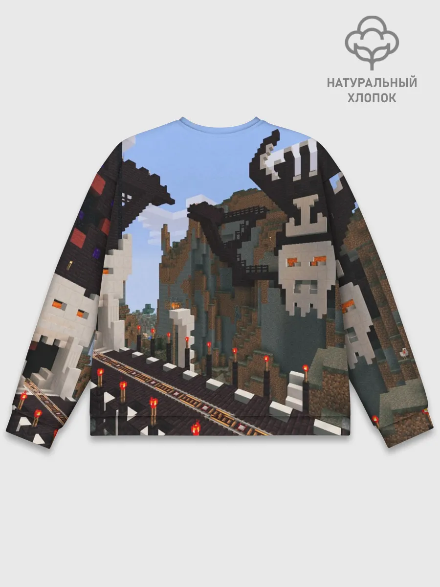 Мужской свитшот базовый / Minecraft