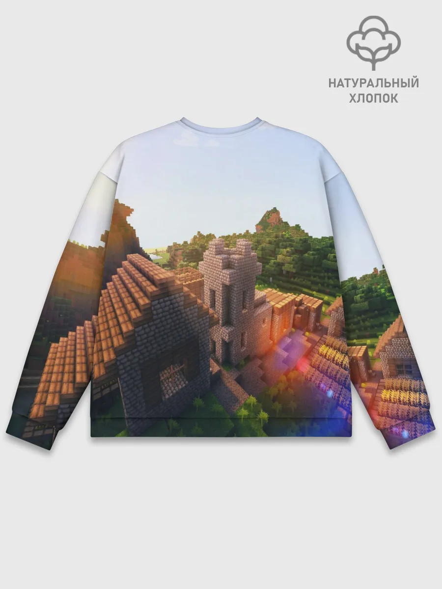 Мужской свитшот базовый / Minecraft