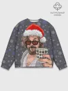 Мужской свитшот базовый / Лебовски Санта