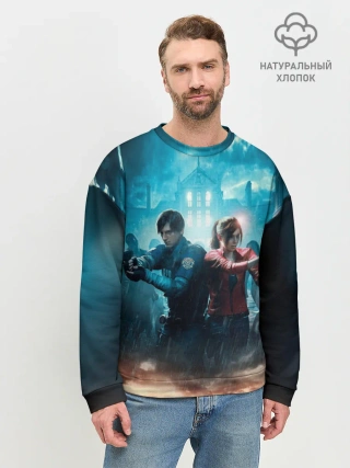 Мужской свитшот базовый / Resident Evil 2