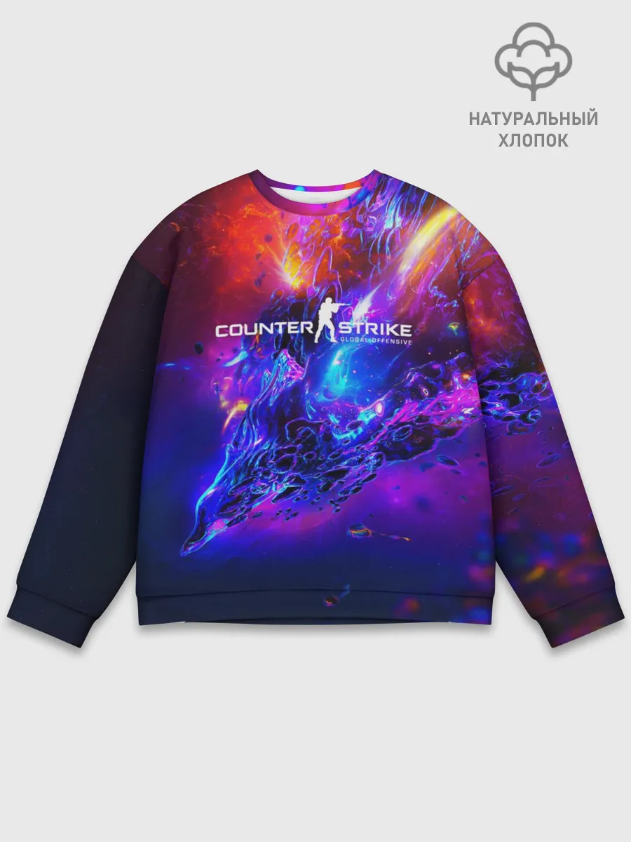 Мужской свитшот базовый / cs go:Revenge of the Beasts