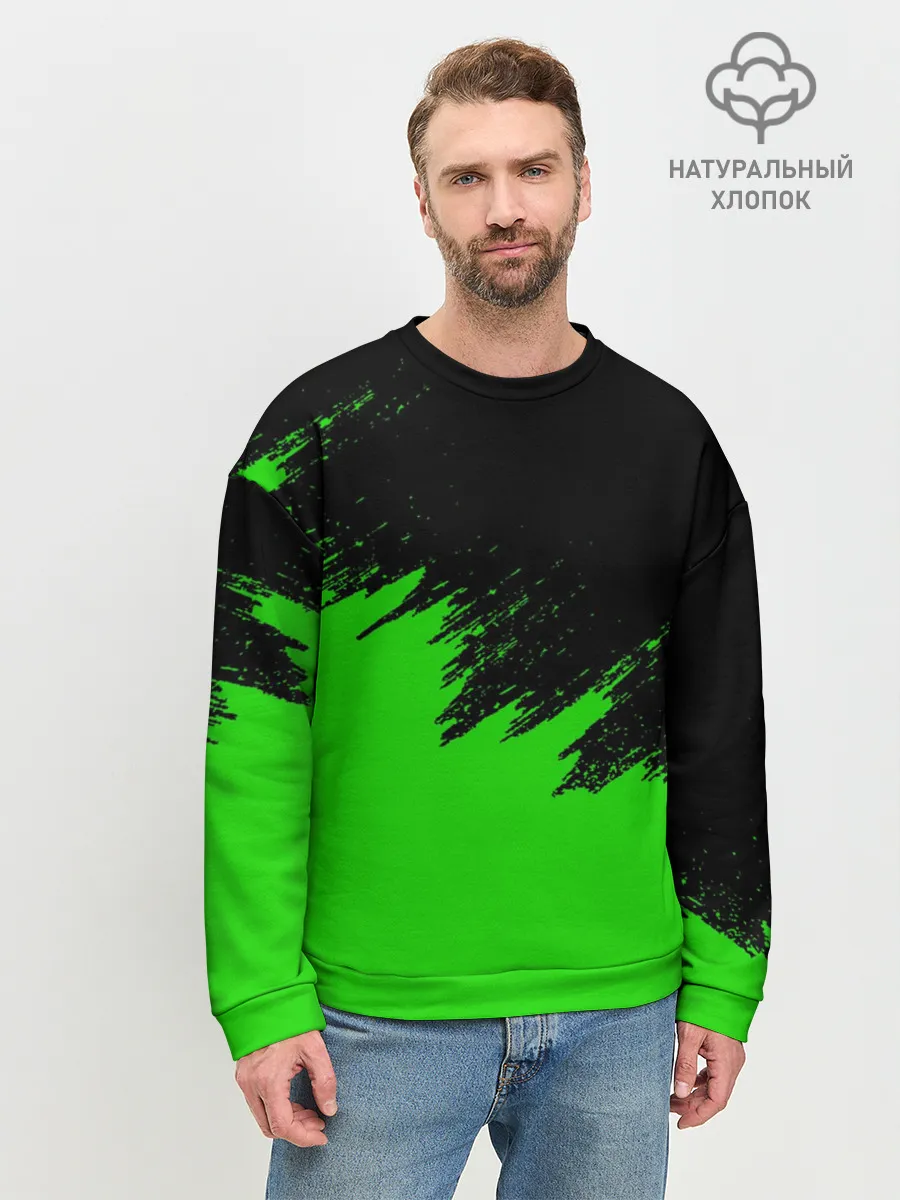 Мужской свитшот базовый / КРАСКА И НИЧЕГО ЛИШНЕГО!