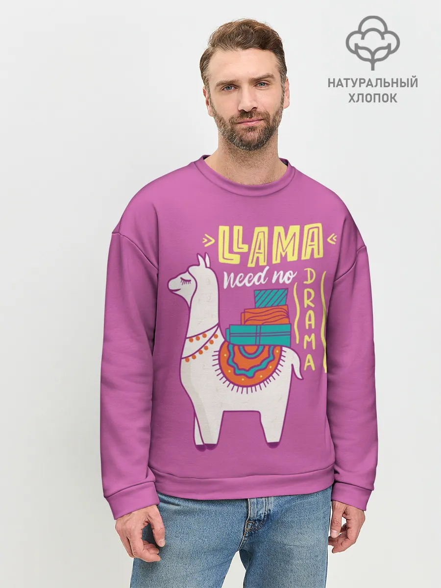 Мужской свитшот базовый / Lama