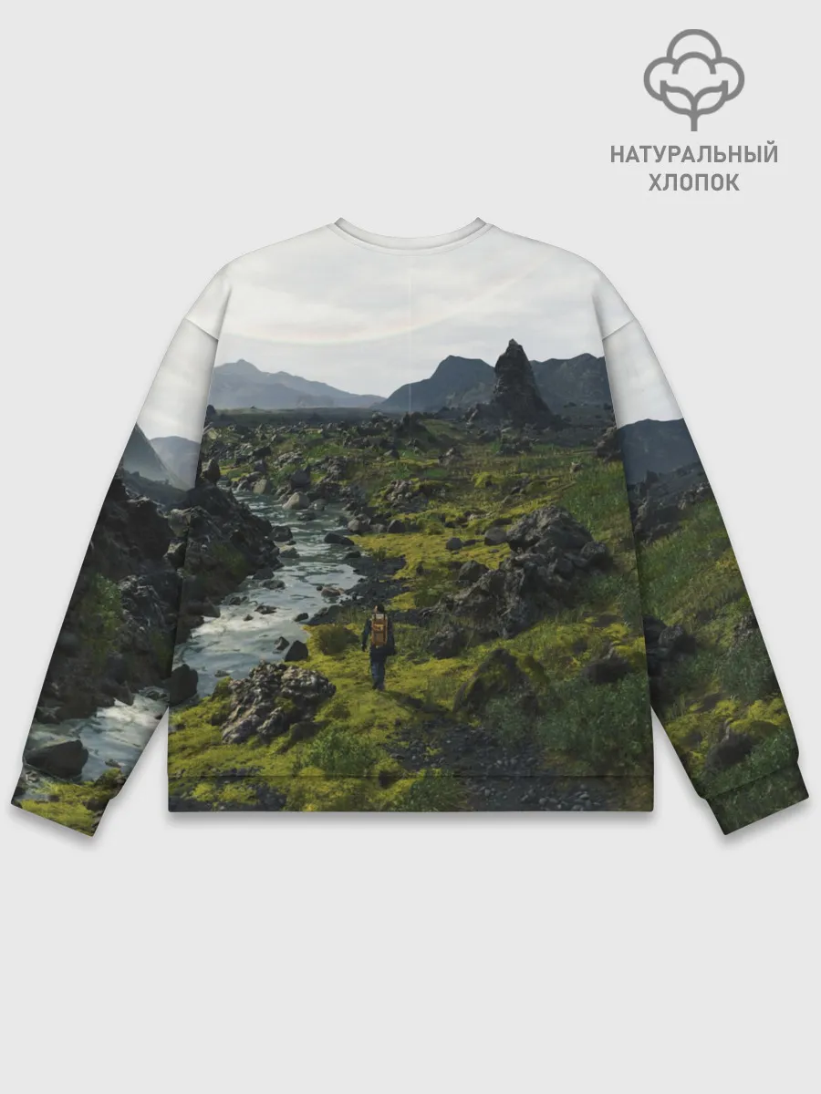 Мужской свитшот базовый / Death Stranding