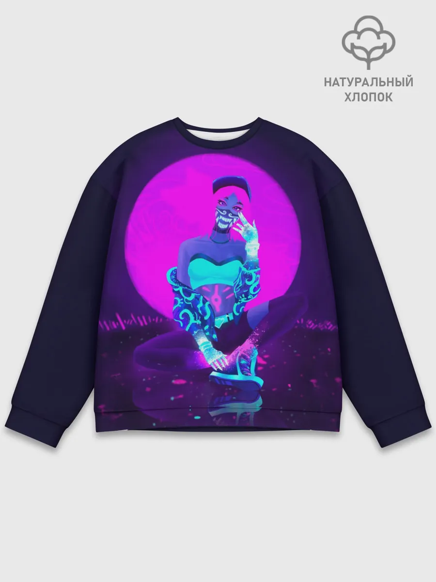 Мужской свитшот базовый / Akali. KDA