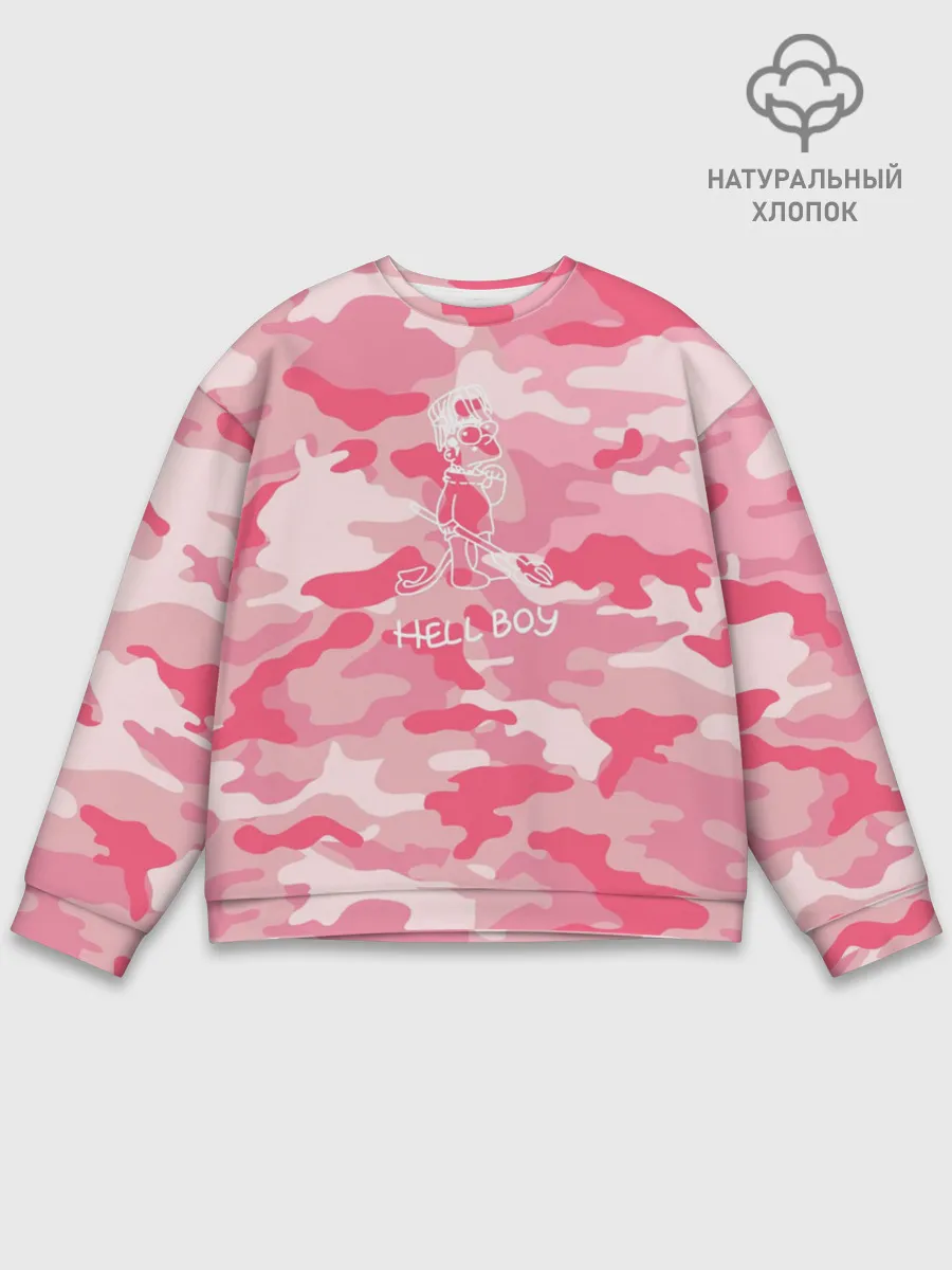 Мужской свитшот базовый / Hellboy