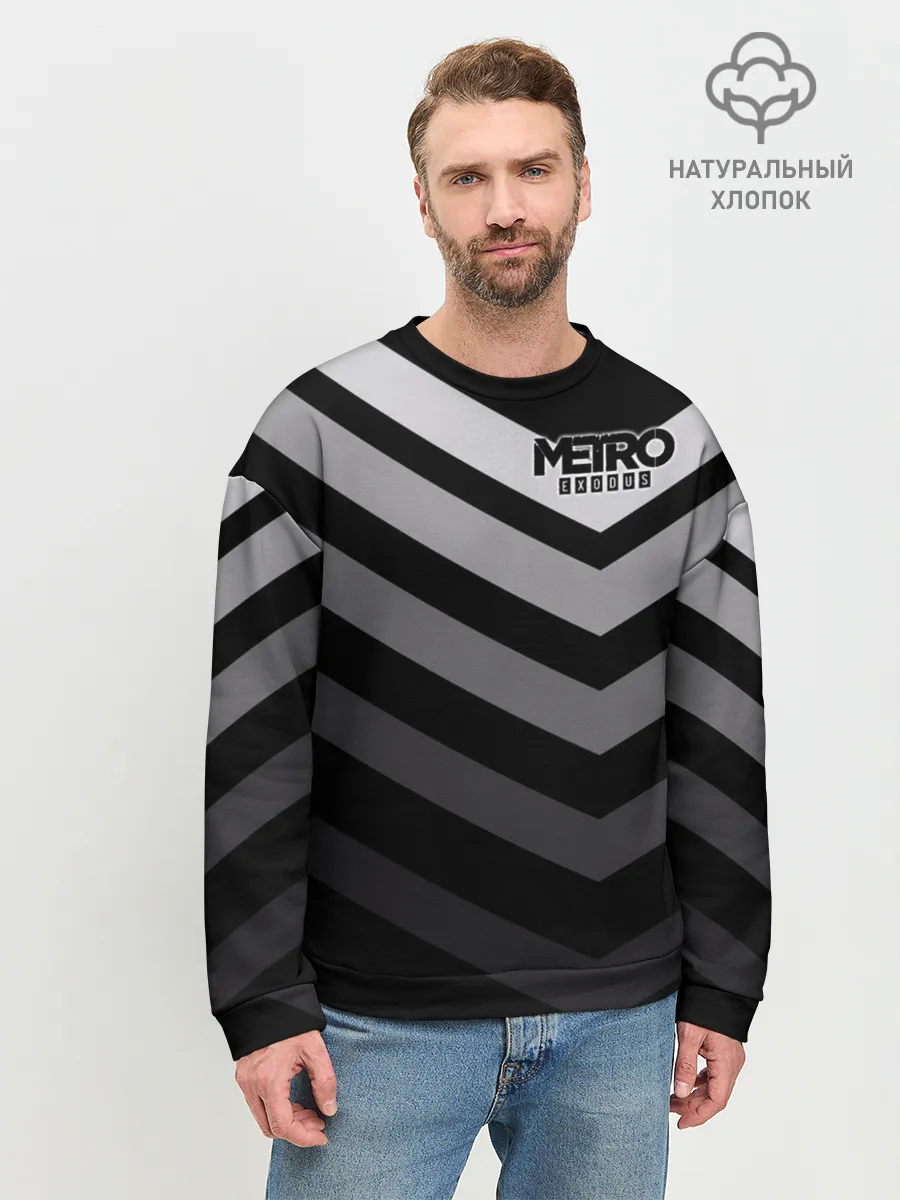 Мужской свитшот базовый / Metro Exodus