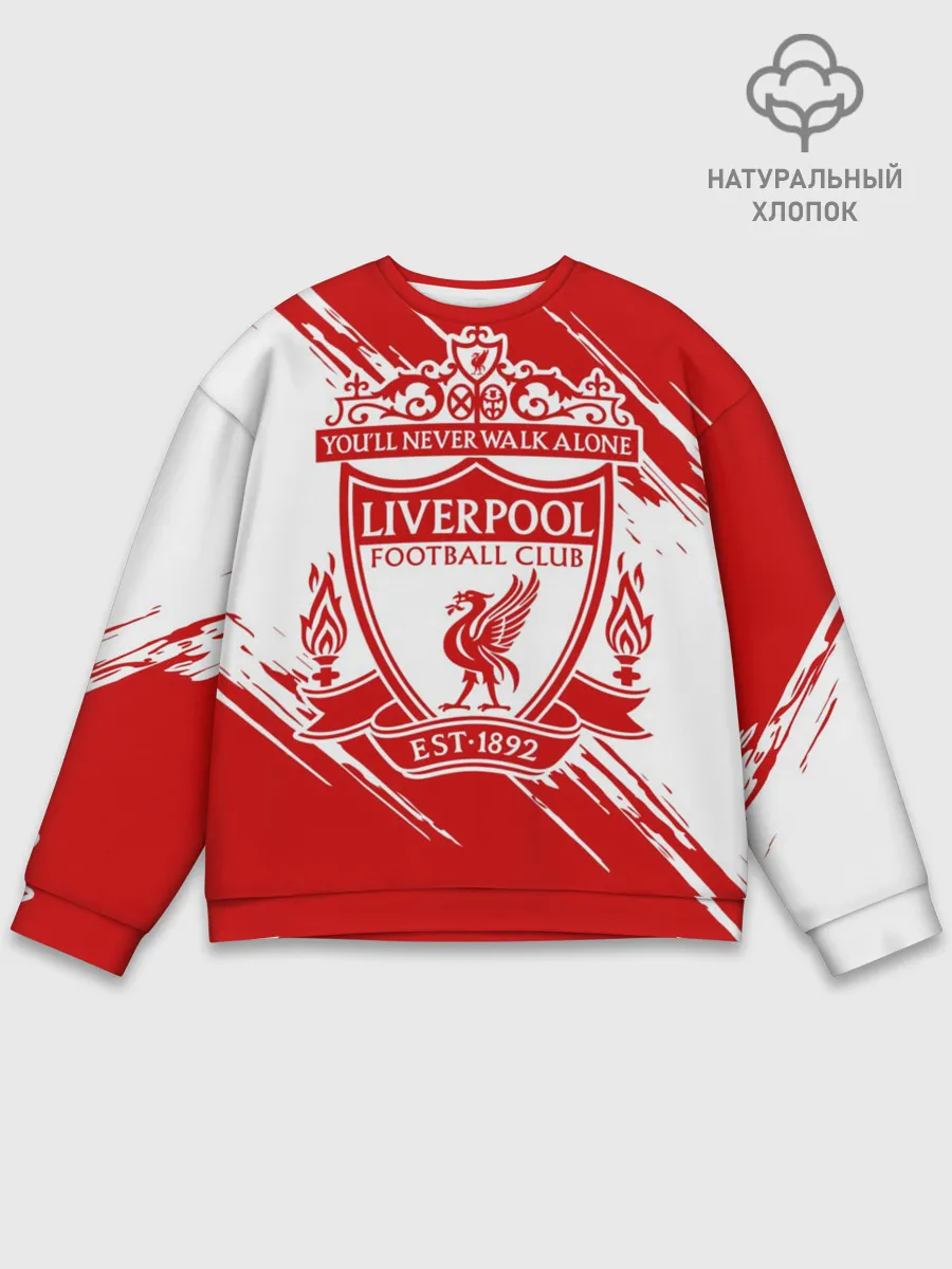 Мужской свитшот базовый / Ливерпуль