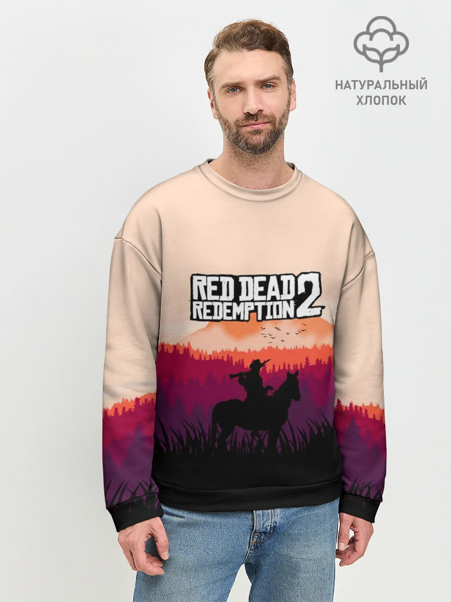 Мужской свитшот базовый / Red Dead Redemption