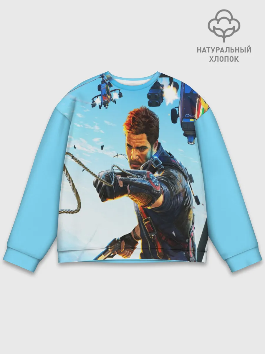 Мужской свитшот базовый / JustCause