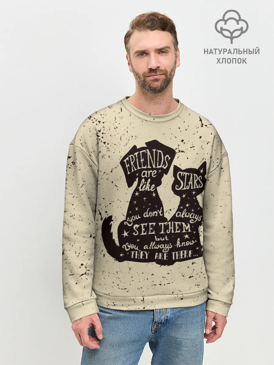 Мужской свитшот базовый / Friends