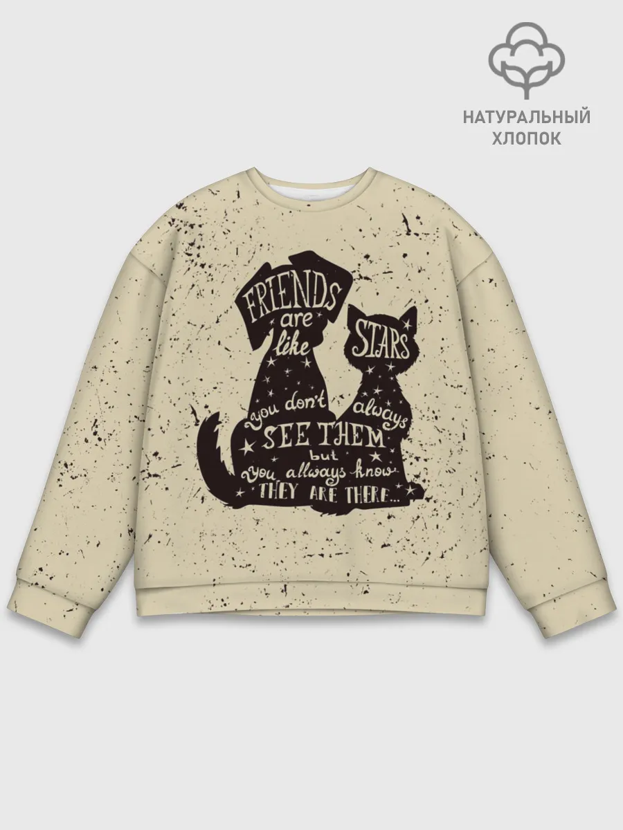 Мужской свитшот базовый / Friends