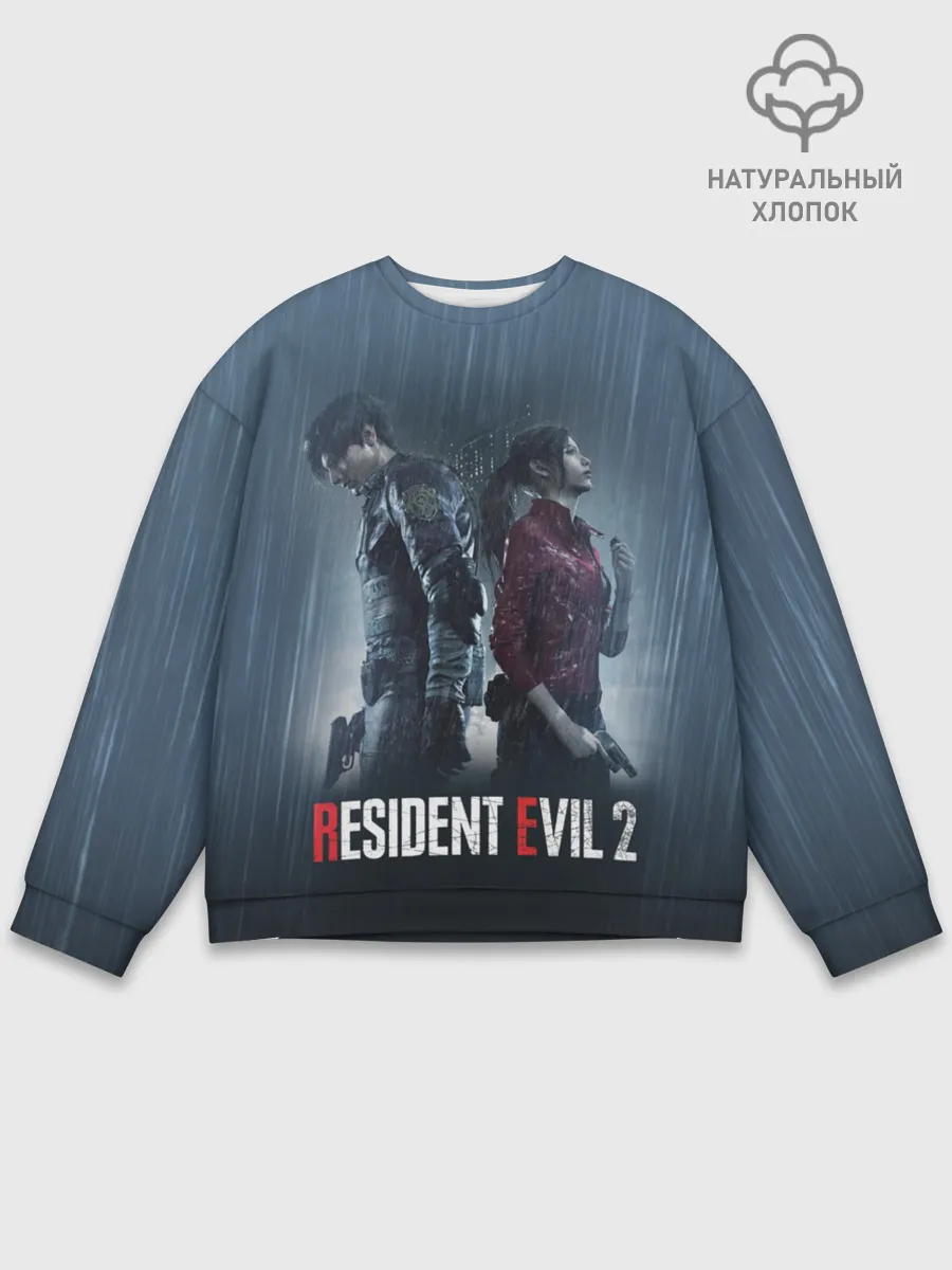 Мужской свитшот базовый / Resident Evil 2 Remake