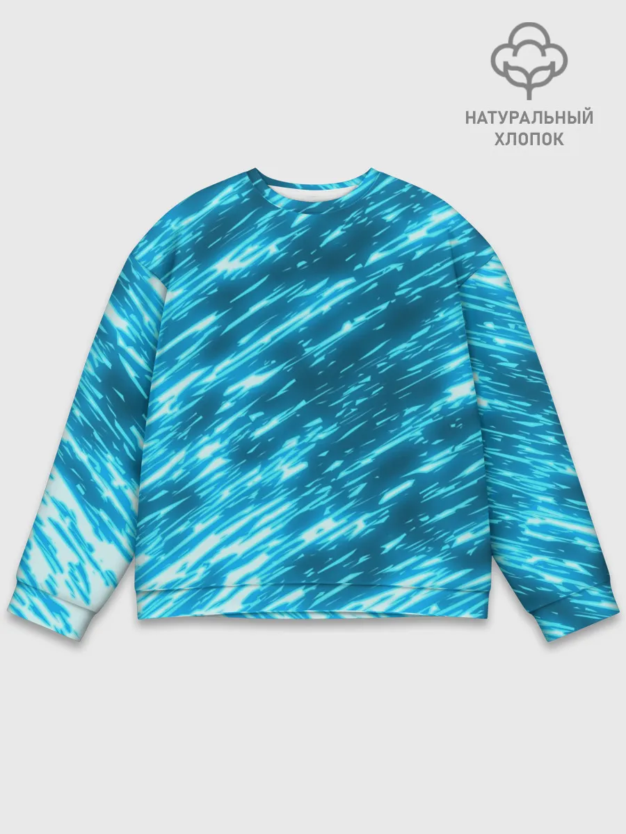 Мужской свитшот базовый / ЛЕДЯНОЙ ШТОРМ