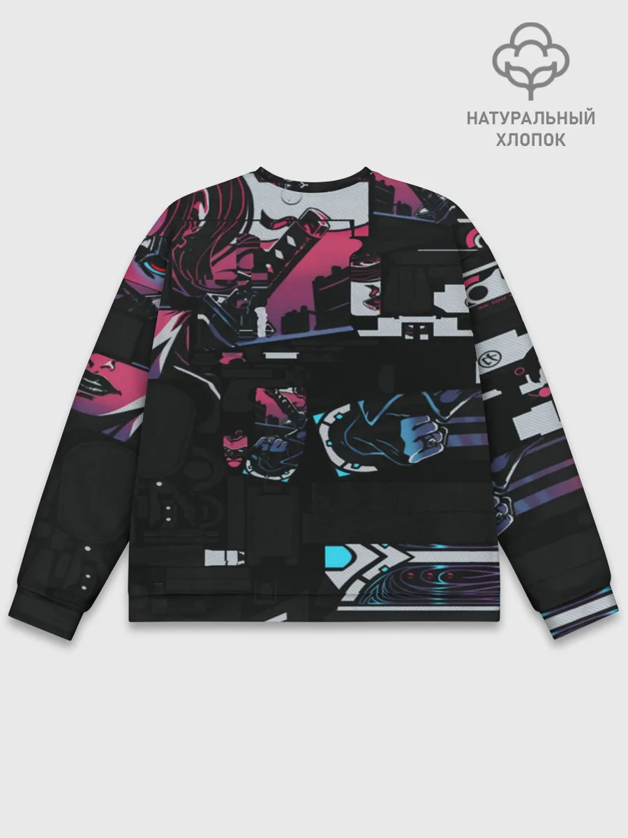 Мужской свитшот базовый / Неонуар | CS:GO