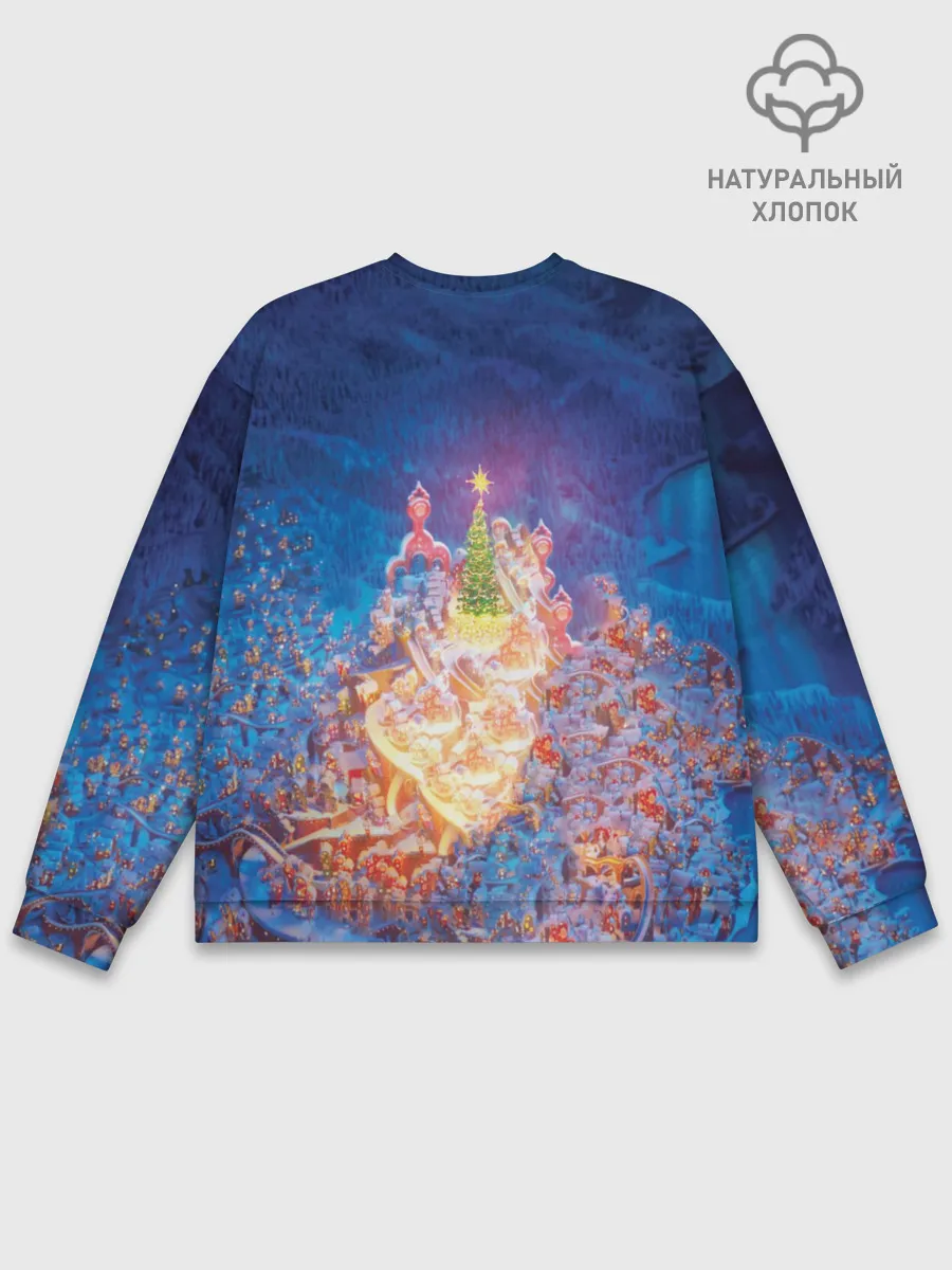 Мужской свитшот базовый / Dr. Seuss The Grinch