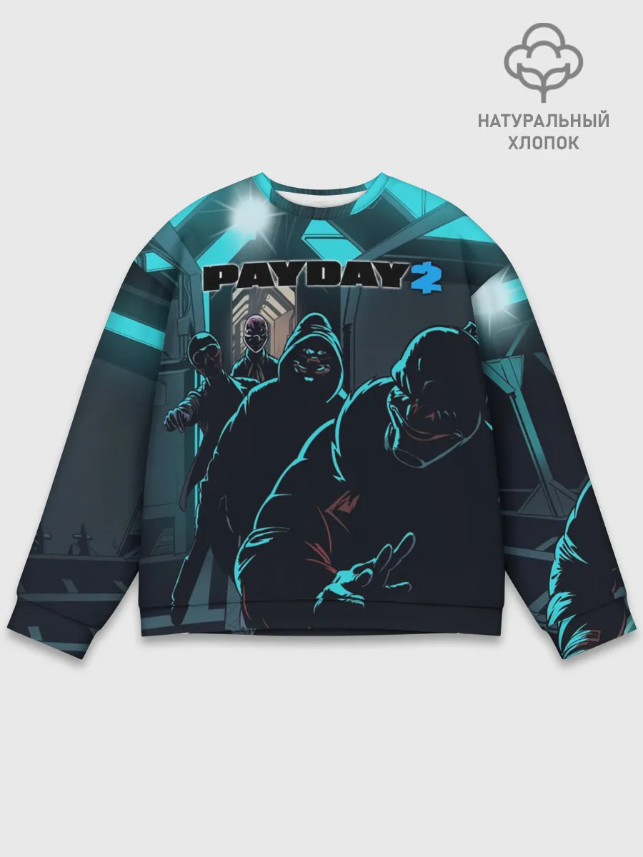 Мужской свитшот базовый / Payday 2