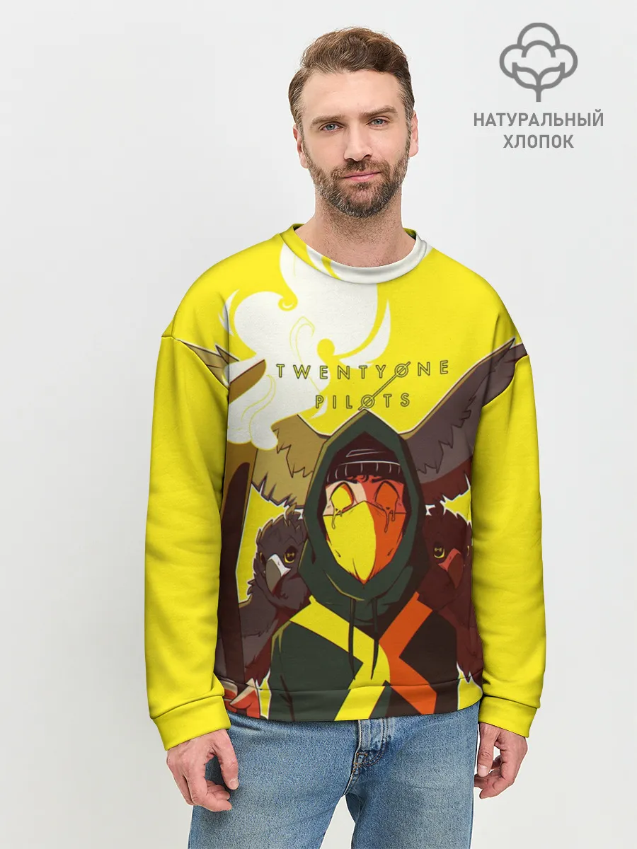 Мужской свитшот базовый / Twenty one pilots