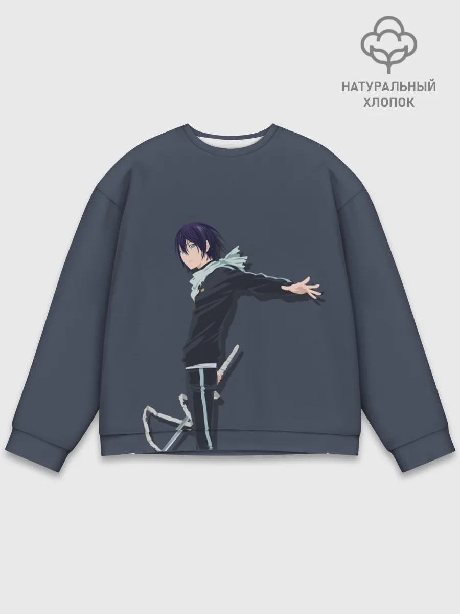 Мужской свитшот базовый / Ято с мечом